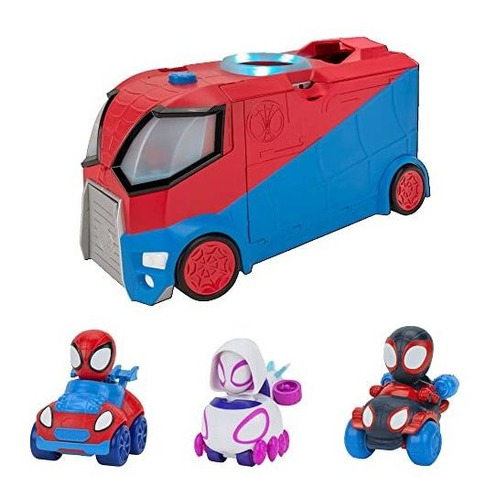 Spidey And His Amazing Friends Web Transporter Cuenta Con Ve