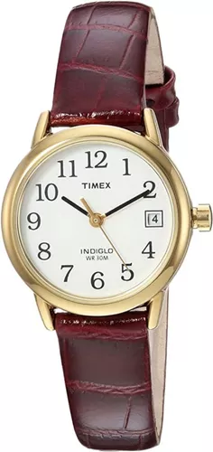 Reloj Hombre Timex Con Luz Indiglo 39 Mm Wr 50m T425719j Color de la correa  Verde Color del bisel Negro Color del fondo Negro
