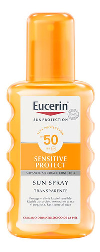 Eucerin Sun Fps50 Spray Transparente
