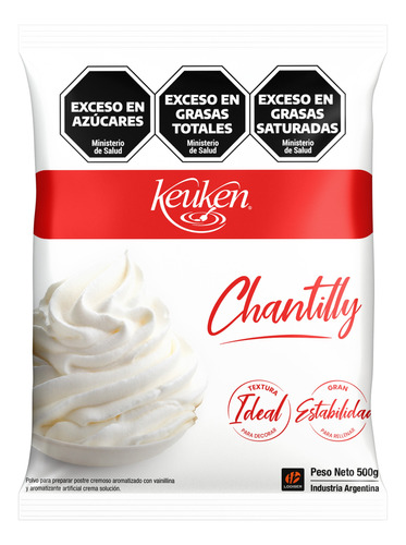 Crema Chantilly Keuken Polvo X 500gr