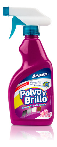 Removedor Polvo Y Brillo Binner Flores De Primavera 300ml