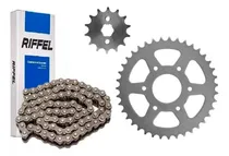 Comprar Kit Transmi Corona Piñon +cadena Riffel Ns 200 Bajaj Rouser