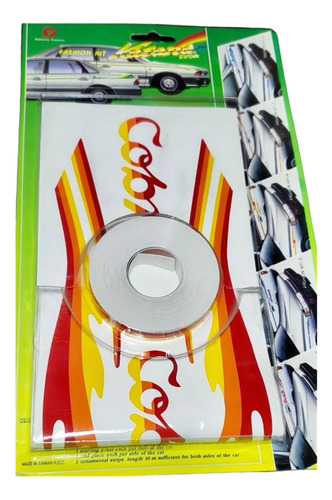Cinta Katana Cobra Roja Kf50123 Tricolor 9.54m Universal