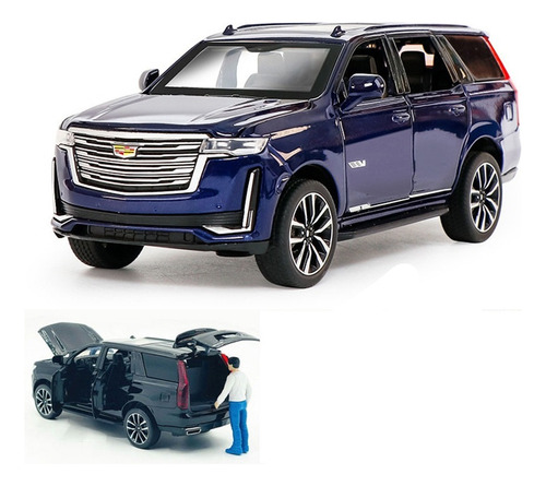 Cadillac Escalade Suv De Lujo Estirado Miniatura Metal Coche