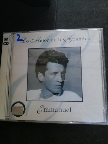 Emmanuel Lo Mejor De Los Grandes 2 Cds Originales 