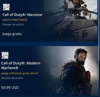 Cuenta Blizzard Con Call Of Duty Cold War Y Modern Warfare