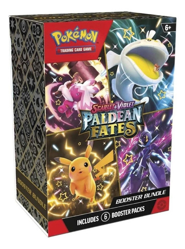 Pokemon Tcg Paldean Fates Booster Bundle 