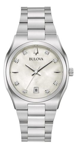 Reloj Bulova Ladies Classic Surveyor De Acero Inoxidable Con