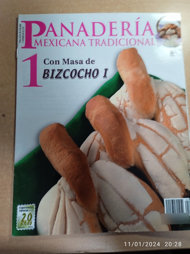 Panadería Mexicana Tradicional. ( Número 1 Bizcocho 1)