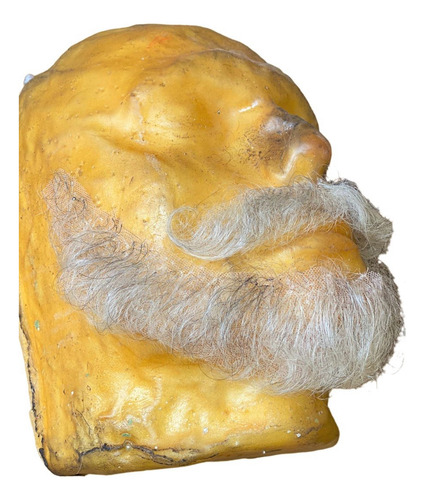 Barba Falsa Postiça Grisalha Loira Cabelo Natural + Bigode