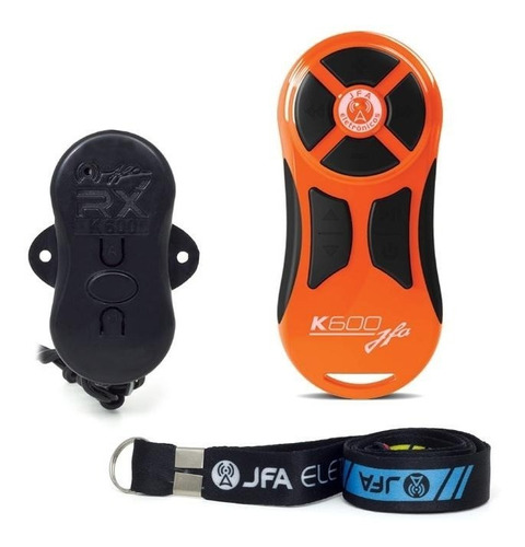 Controle Remoto Longa Distância Jfa K600 Laranja Preto