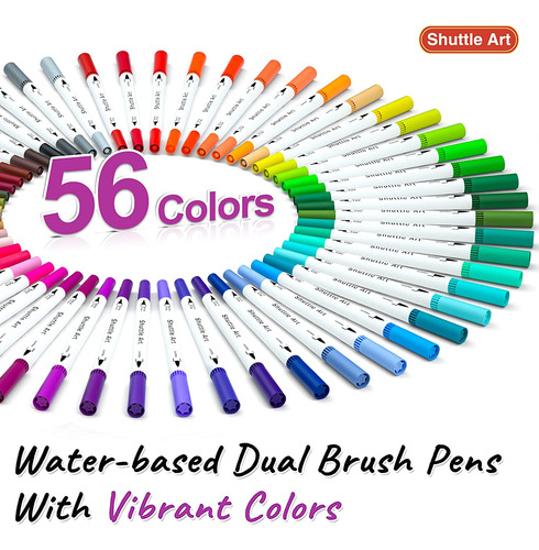 Colores De Doble Punta, Marcadores Para El Arte