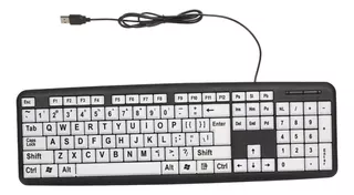 Teclado Com Fio Baixo Para Usuários Masculinos Usb Keyboard