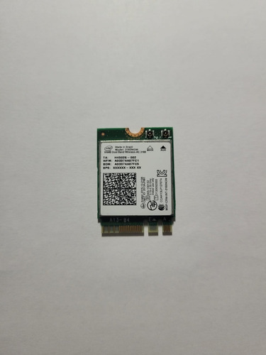 Mini Pci Wifi Intel Dual Band Wireless Ac 3160 - 3160ngw (Usado)