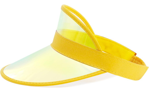 Visera Solar Transparente De Plástico Con Protección Uv Para