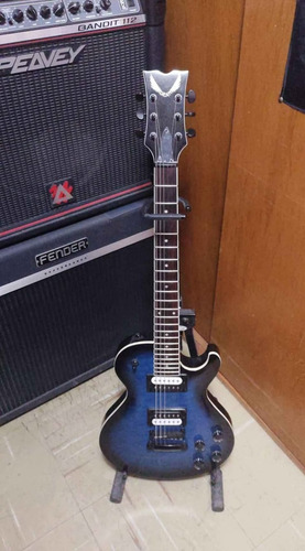 Dean Thoroughbred Maple Quilt Diestro Azul Marino (Usado)