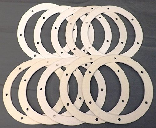 Pellet Stove 6  Round Gasket For Combustion/exhaust Fan - 10