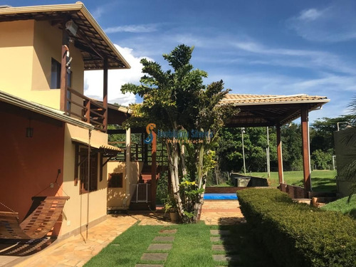Casa De Campo Lagoa Santa / Jaboticatubas Ideal Para Descanso Ou Moradia A 60 Km De Belo Horizonte . - 5828
