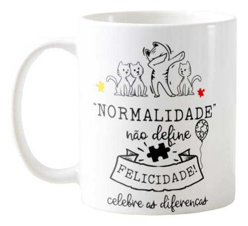 Caneca Personalizada Presente Autista Autismo Atípico