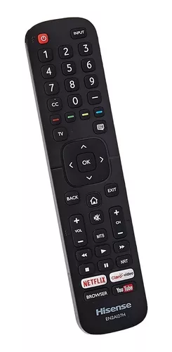Control Remoto Original Hisense Pantalla Smart Tv 4k En3d39