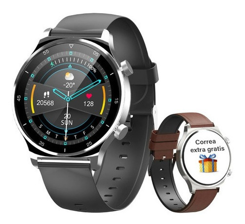 Imagen 1 de 8 de Smartwach Para Mujer Y Hombres, Reloj Inteligente Bluetooth