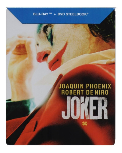 Joker Guason Steelbook Dc Joaquin Phoenix Blu-ray + Dvd