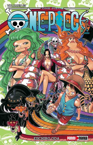 Panini Manga One Piece N.53, De Eiichiro Oda. Serie One Piece, Vol. 53. Editorial Panini, Tapa Blanda En Español, 2019