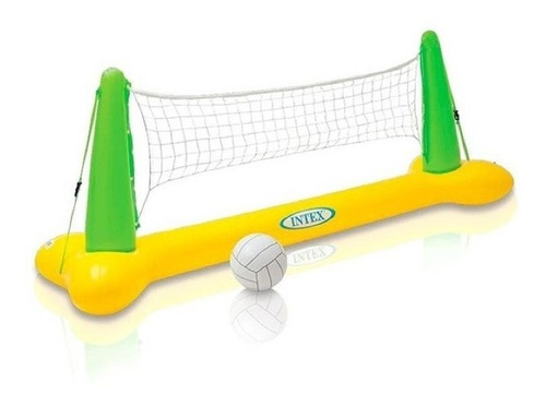Juego Piscina Cancha De Voleibol Inflable Intex 56508