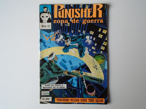Punisher Zona De Guerra Comic No.12 Editorial Vid Ene. 1993