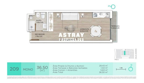 Imagen 11 de 11 de Apartamento En Venta - Monoambiente En Parque Rodó (ref: Ast-2270)
