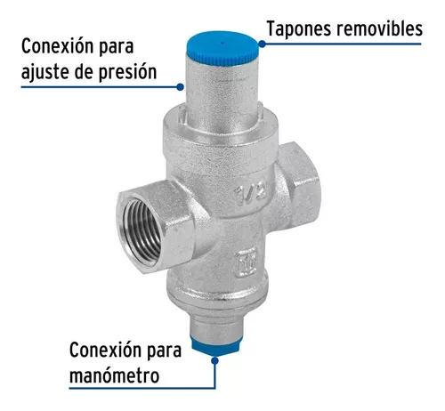 Válvula Reductora Regulador Presión Agua 1/2'' Foset 48061 –
