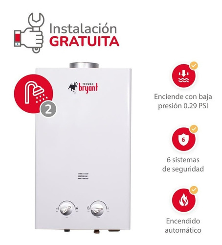 Terma A Gas 10 L Bryant Glp