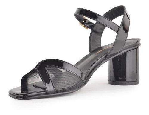 Imagen 4 de 6 de Sandalias Zapatos Zuecos De Mujer Amelia Negros - Ferraro -