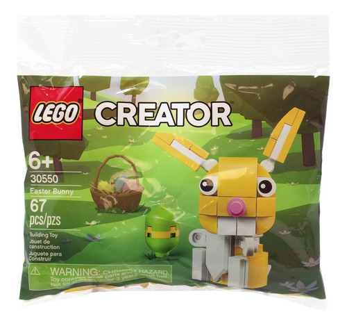 Imagen 1 de 1 de Lego Conejo De Pascua Polybag Creator 30550