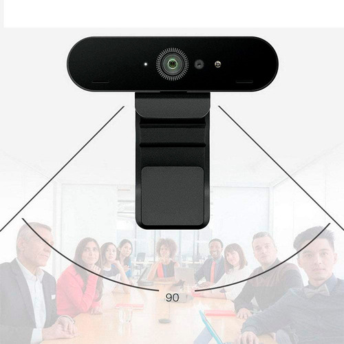 Imagen 7 de 11 de Cámara web Logitech Brio 4K 90FPS color negro