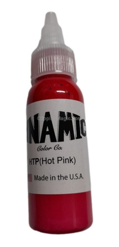 Dynamic Hot Pink Pigmento Para Tatuar Tattoo 1 Oz