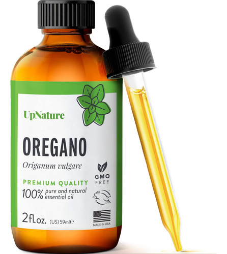Upnature Aceite Esencial De Orégano - 100% Natural Y Puro,.