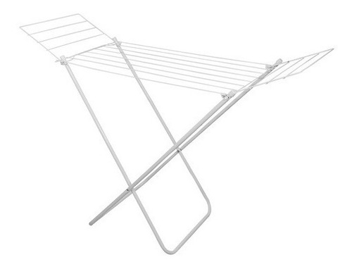 Imagen 1 de 7 de Tender Tendedero De Ropa Acero Plegable De Pie Con Alas