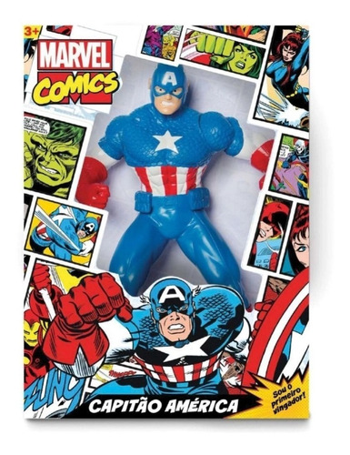 Juguete Muñeco Articulado Capitan America 55cm Marvel