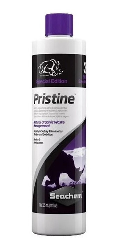 Seachem Pristine Bonus Removedor De Matéria Orgânica 325ml