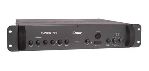 2 Amplificador Ambiente Ll Pwm300 70v 600w+80 Trafo Linha