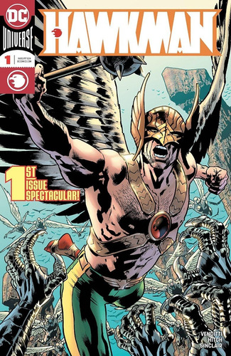 Hawkman #1 Ao 5 (2018) Universe Dc Comics