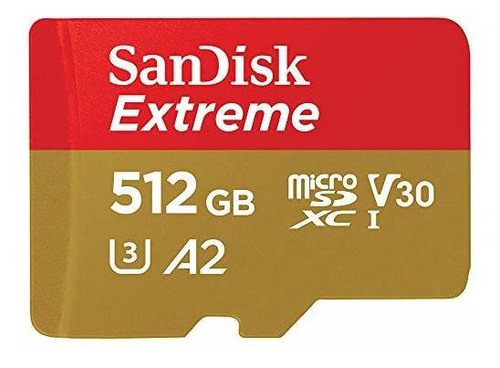 Sandisk 512gb Microsdxc Uhs-i Memoria Flash Clase 10 - Tarje