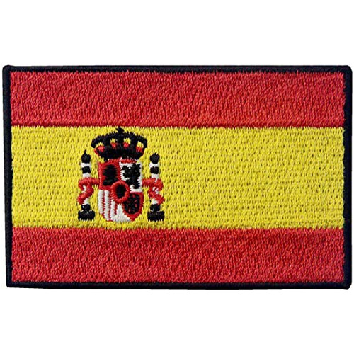 Parche Bordado Con La Bandera De España De Embtao Para Coser