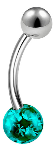 Bodyjewellery - Piercing Para Ombligo (0.49 Oz, 3/8, Titanio