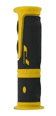 Puños Grip Cuatriciclo Universales Amarillo Negro Progrip