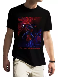 Playera Spiderman Into The Spider-verse Miles Morales