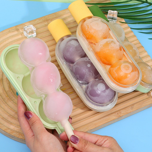 Molde Para Helado Lollipop Ice Ball, Bandeja Para Congelar C
