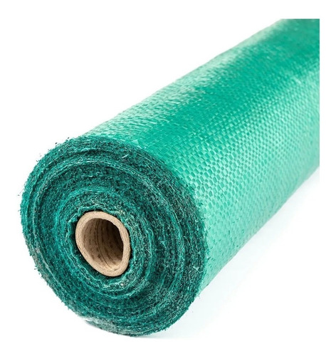 Imagen 5 de 6 de Rafia Cubrecerco 1,50 M Ancho Verde Osc- 70 Grs/mt² X 100mts