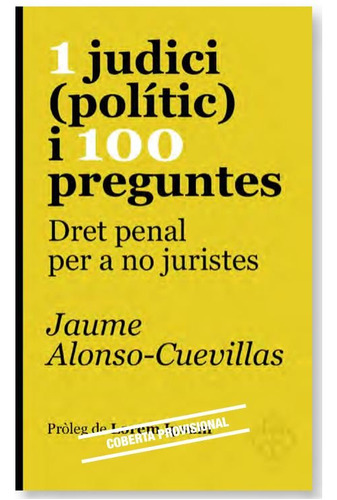 1 Judici (politic) I 100 Preguntes (libro Original)